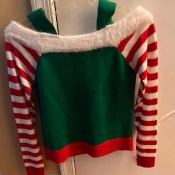 Red Elf Christmas Sweater (NWT) - Picture 2 of 6